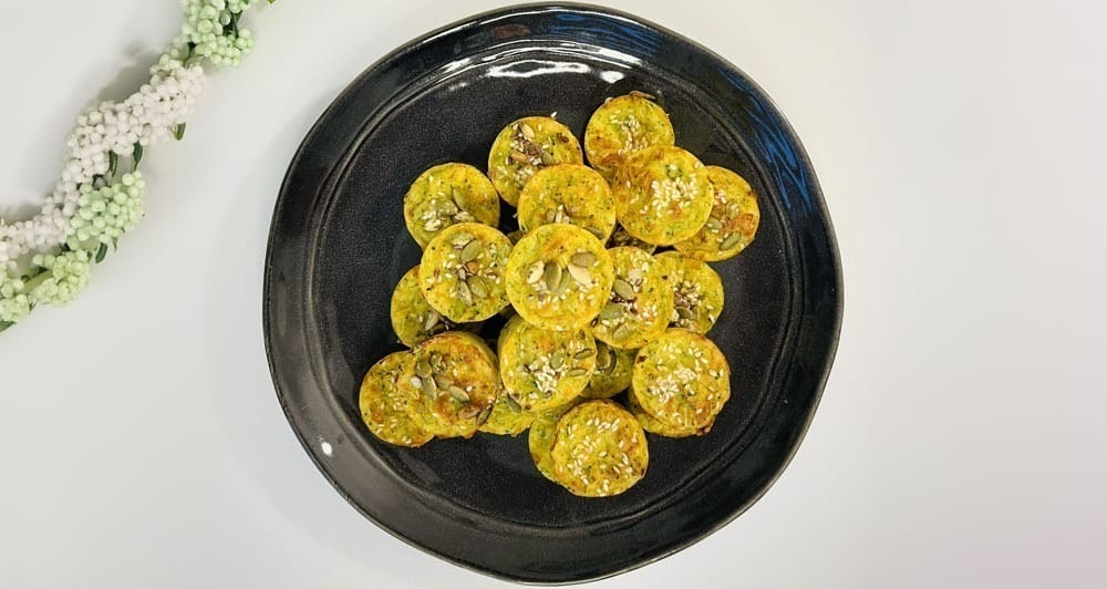 Mini muffin cu legume