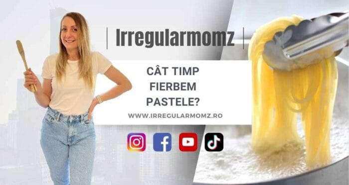 Cat timp fierbem pastele?